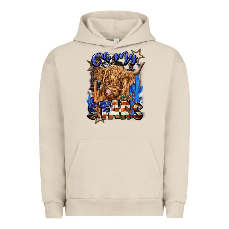 Oh My Stars Urban Hoodie by CowGirlArtShop | Teevron