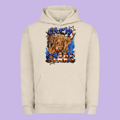 Oh My Stars Urban Hoodie Designed By Cowgirlartshop