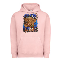 Pigment Salmon oh my stars Urban Hoodie - CowGirlArtShop