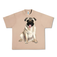 Burro pug Urban Heavy Tee - JahusDesignShop