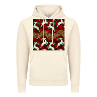 Vintage Artic christmas deer and plaid seamless pattern Vintage Hoodie - BundleAndBundleShop