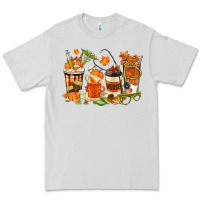 Dove Grey fall nurse coffee cups Premium Tee - texasbilliewilder