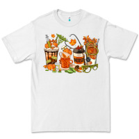 White fall nurse coffee cups Premium Tee - texasbilliewilder