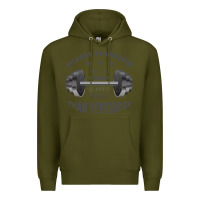 Army Green push harder Premium Hoodie - Bettercallsaul