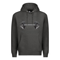 Charcoal Heather push harder Premium Hoodie - Bettercallsaul