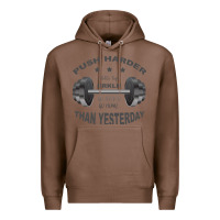 Chestnut push harder Premium Hoodie - Bettercallsaul