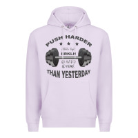 Lilac push harder Premium Hoodie - Bettercallsaul