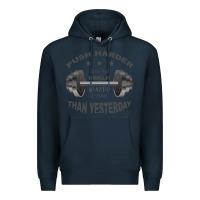 Navy push harder Premium Hoodie - Bettercallsaul