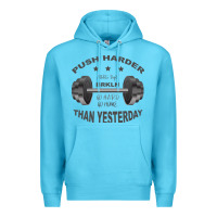 Ocean Blue push harder Premium Hoodie - Bettercallsaul