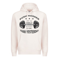 Pale Pink push harder Premium Hoodie - Bettercallsaul