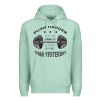 Seafoam push harder Premium Hoodie - Bettercallsaul