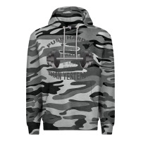 Slate Camo push harder Premium Hoodie - Bettercallsaul
