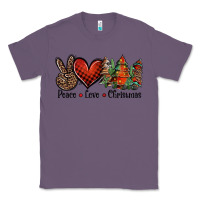 Lavender Peace love western christmas trees Classic Tee - Jasminsmagicworld