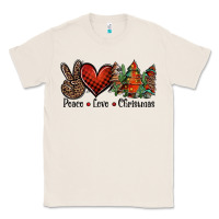 Natural Peace love western christmas trees Classic Tee - Jasminsmagicworld