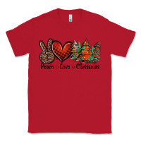 Red Peace love western christmas trees Classic Tee - Jasminsmagicworld