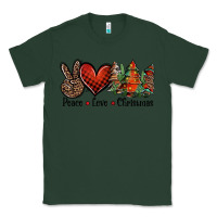 Sports Green Peace love western christmas trees Classic Tee - Jasminsmagicworld