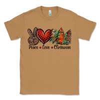 Toasted Coconut Peace love western christmas trees Classic Tee - Jasminsmagicworld