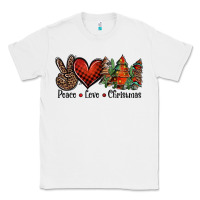 White Peace love western christmas trees Classic Tee - Jasminsmagicworld