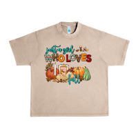 French Oak just a girl who loves fall Urban Heavy Tee - AdoDesignShop