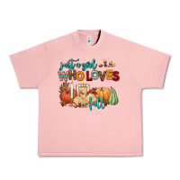 Salmon just a girl who loves fall Urban Heavy Tee - AdoDesignShop