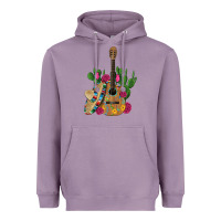 Lavender ,mexican sombrero guitar rose cactus Heavyweight Hoodie - Artiststas