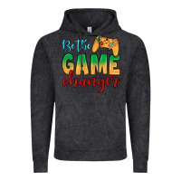 Vintage Black Be the game changer Vintage Hoodie - JahusDesignShop
