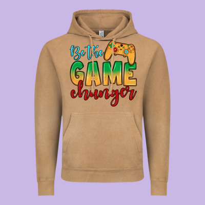 Be The Game Changer Vintage Hoodie Designed By Jahusdesignshop