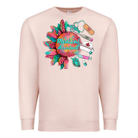 Pale Pink western  medical assistant  medical instruments Premium Sweatshirt - BarkalooDesign