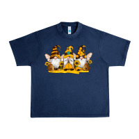 Navy western bee gnomes beehive honey sunflowers Urban Heavy Tee - Artiststas