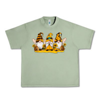 Oil Green western bee gnomes beehive honey sunflowers Urban Heavy Tee - Artiststas