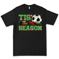 Black tis' the season soccer Premium Tee - Zillion Design Studio