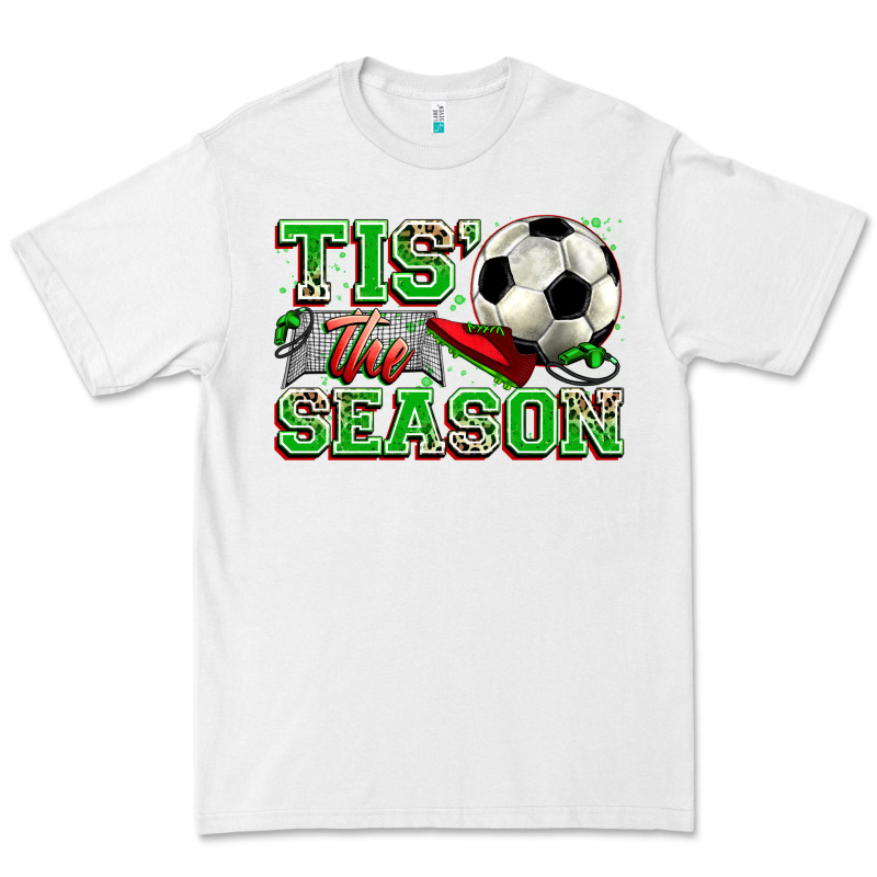 Tis' The Season Soccer Premium Tee by Zillion Design Studio | Teevron