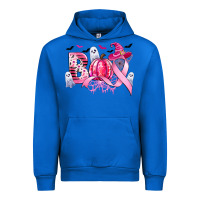 Cobalt boo pink pumpkin witch breast cancer Urban Hoodie - CowGirlArtShop