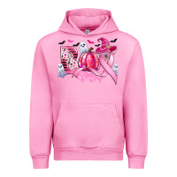 Fuchsia Pink boo pink pumpkin witch breast cancer Urban Hoodie - CowGirlArtShop