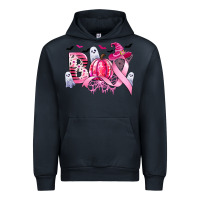 Navy boo pink pumpkin witch breast cancer Urban Hoodie - CowGirlArtShop