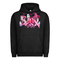 Pigment Black boo pink pumpkin witch breast cancer Urban Hoodie - CowGirlArtShop