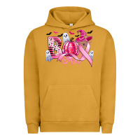 Pigment Peanut Butter boo pink pumpkin witch breast cancer Urban Hoodie - CowGirlArtShop