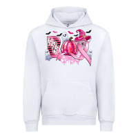White boo pink pumpkin witch breast cancer Urban Hoodie - CowGirlArtShop