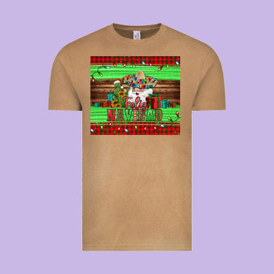 Feliz Navidad Spanish Christmas Santa Tumbler Vintage Tee Designed By Jasminsmagicworld