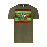 Vintage Olive feliz navidad spanish christmas santa tumbler Vintage Tee - Jasminsmagicworld