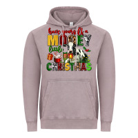 Have Yourself A Mooey Little Christmas Vintage Hoodie | Teevron