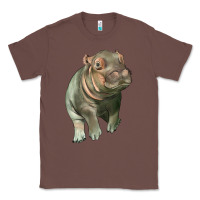 Chestnut baby hippo Classic Tee - LillyAllenDesigns