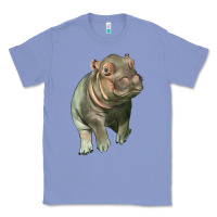 Colony Blue baby hippo Classic Tee - LillyAllenDesigns