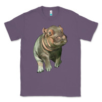 Lavender baby hippo Classic Tee - LillyAllenDesigns