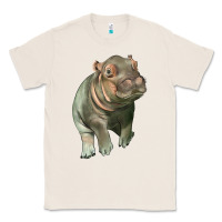 Natural baby hippo Classic Tee - LillyAllenDesigns