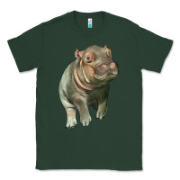 Sports Green baby hippo Classic Tee - LillyAllenDesigns