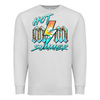 Dove Grey hot mom summer Premium Sweatshirt - BarkalooDesign