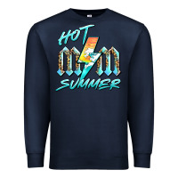 Navy hot mom summer Premium Sweatshirt - BarkalooDesign