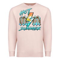 Pale Pink hot mom summer Premium Sweatshirt - BarkalooDesign