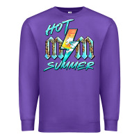 Purple hot mom summer Premium Sweatshirt - BarkalooDesign